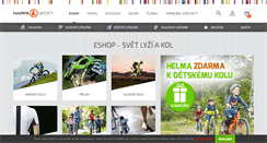 Desktop Screenshot of harfasport.cz
